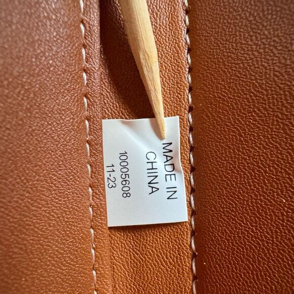 AUTH BRAND NEW Tory Burch Small Eleanor Rectangular Bag in Malt Whiskey $598 - Picture 15 of 17